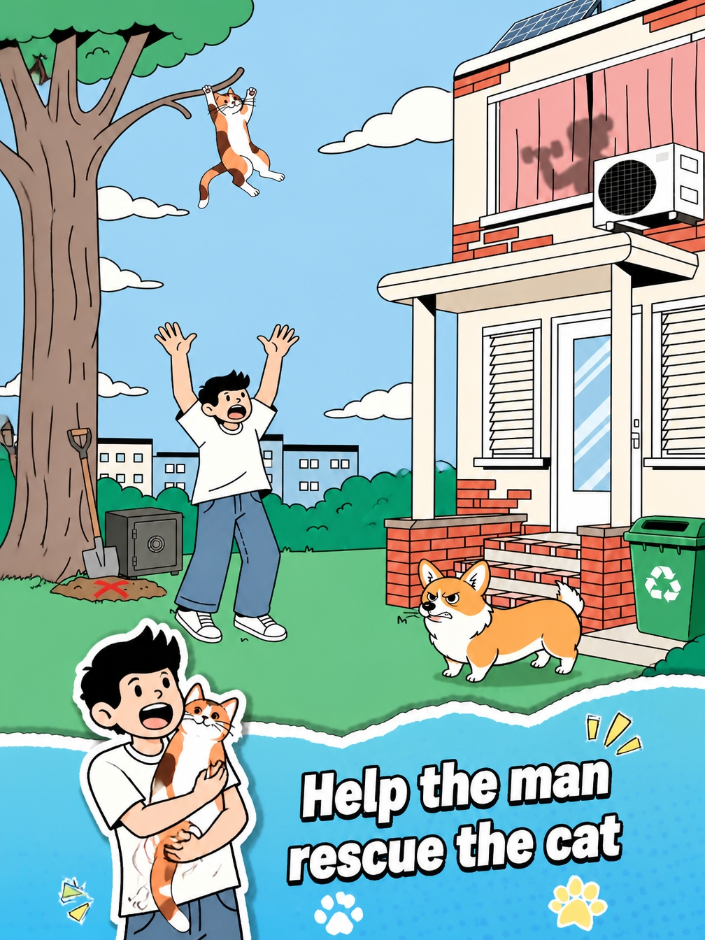 Rescue the cat